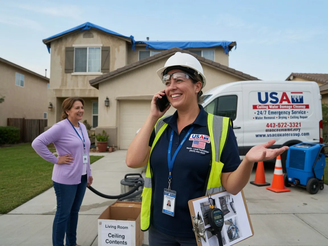 Ceiling Water Damage Restoration De Valls Bluff, AR FAQs